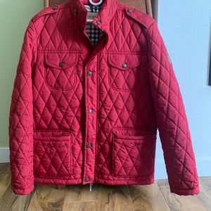 Burberry men’s jacket L. authentic good condition, little darker than photos